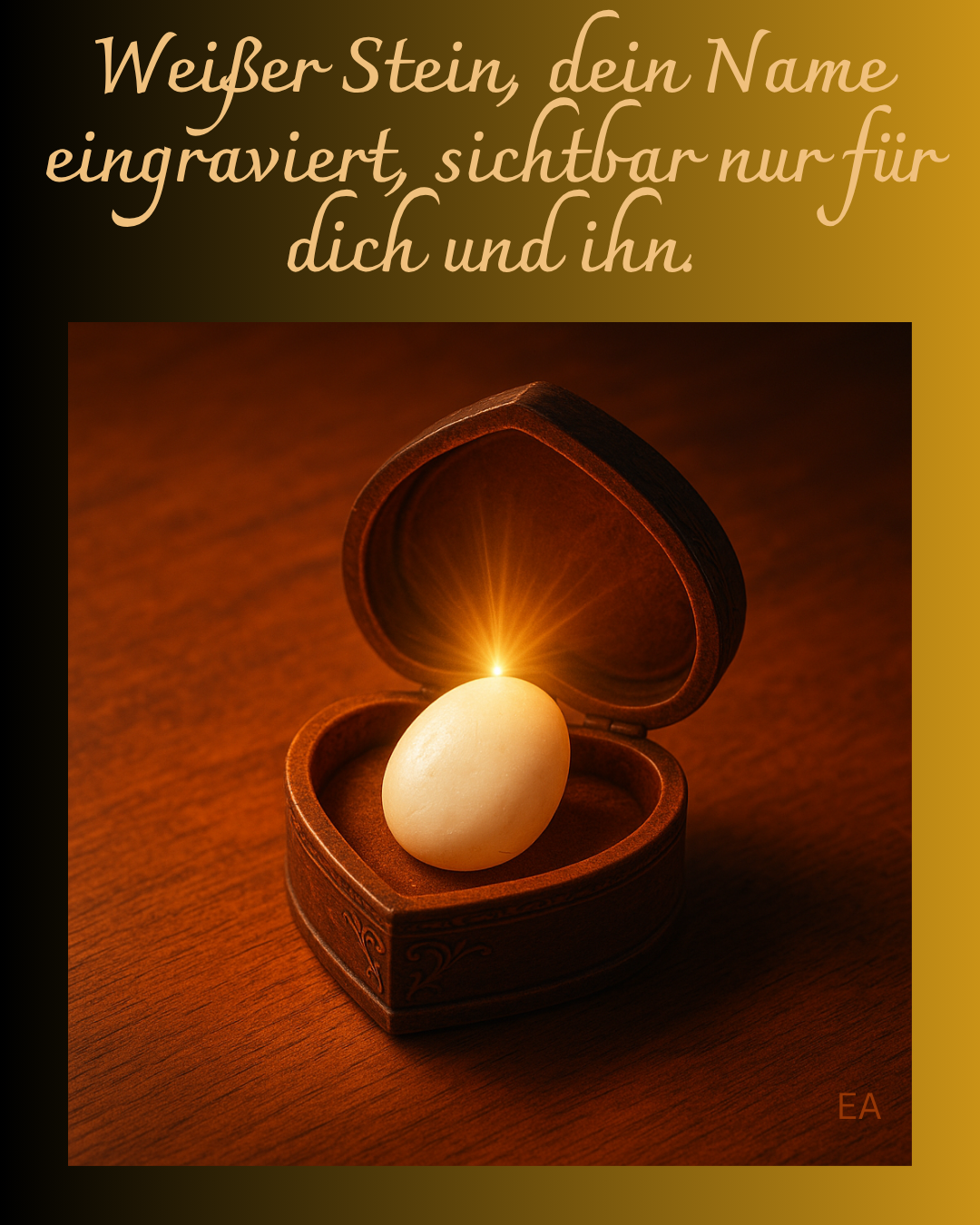 Weißer stein